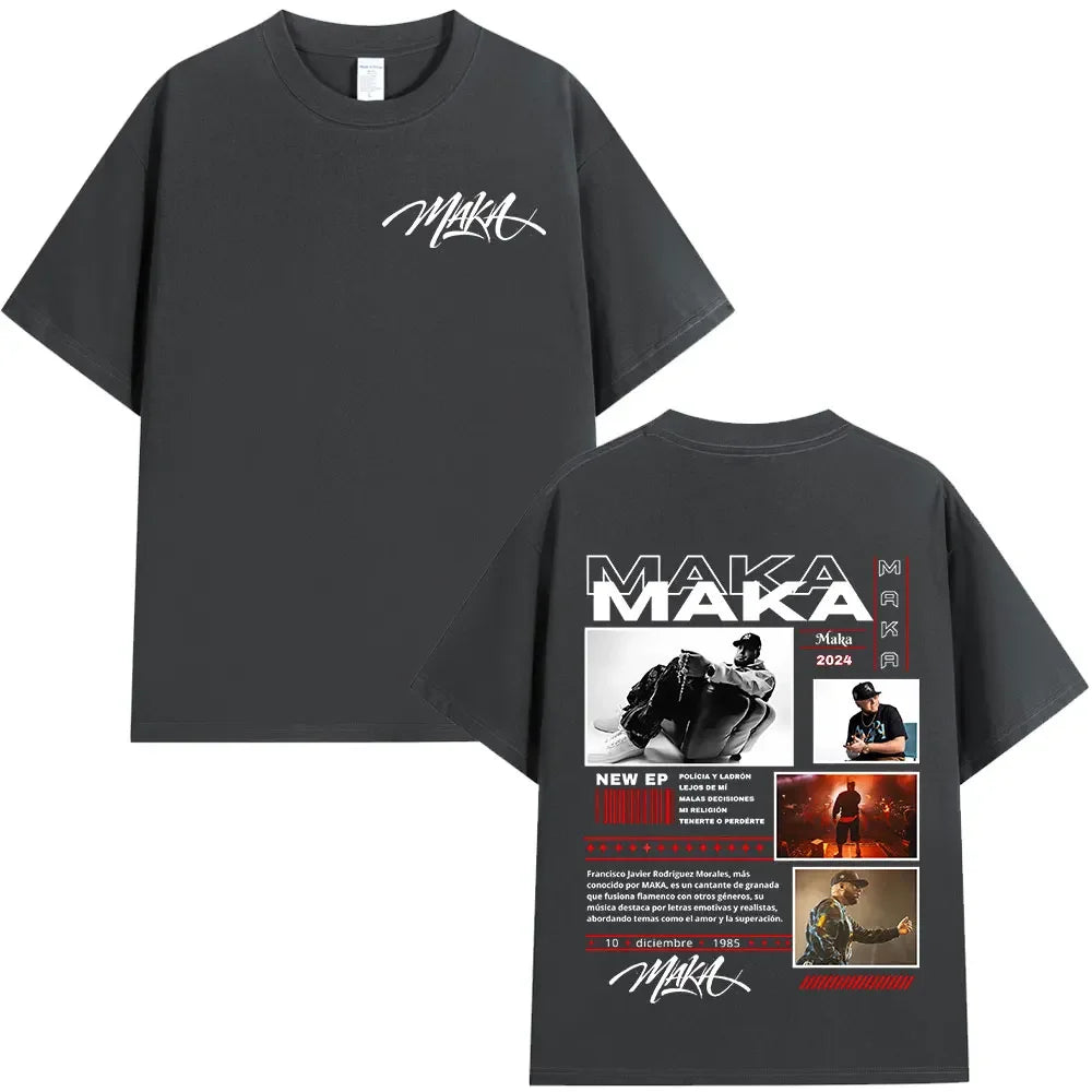 Rapper Maka Tour Merch T-Shirt