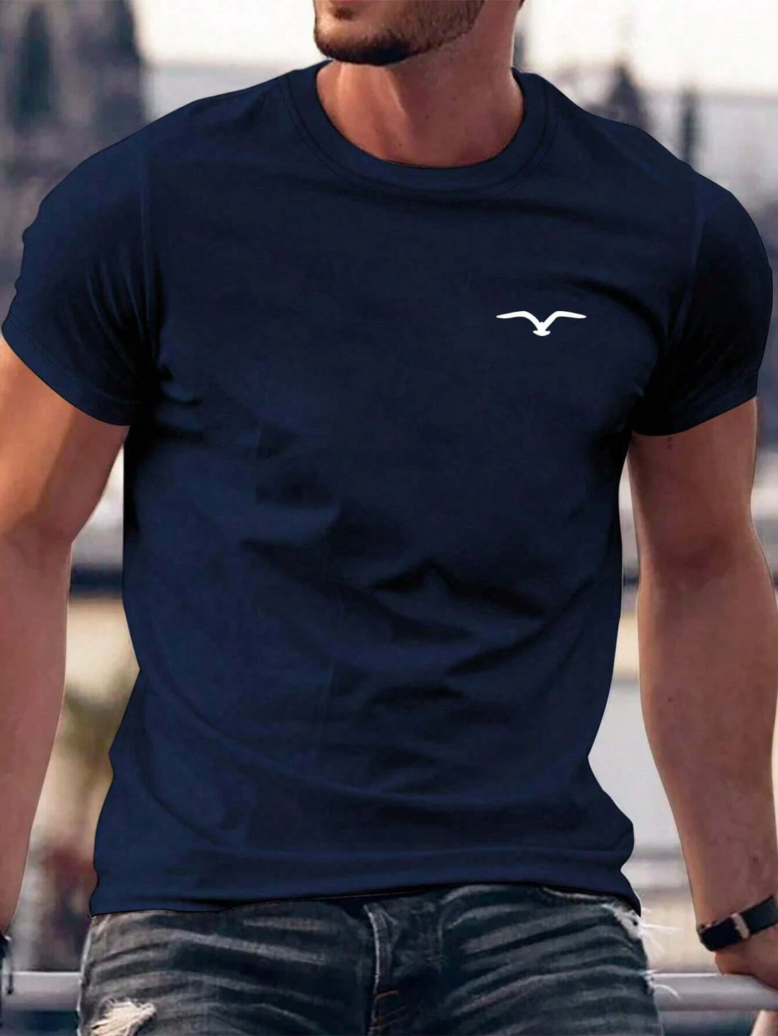 Seagull Men’s Luxury Cotton T-Shirt